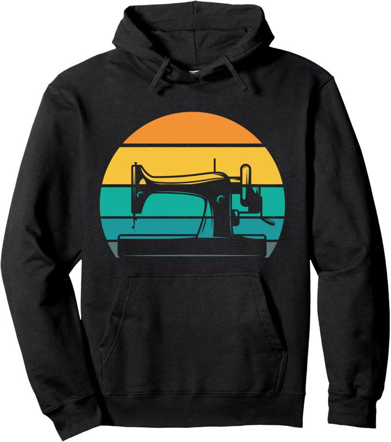 Schneiderin Handarbeit Näherin Retro Nähmaschine Nähen Pullover Hoodie
