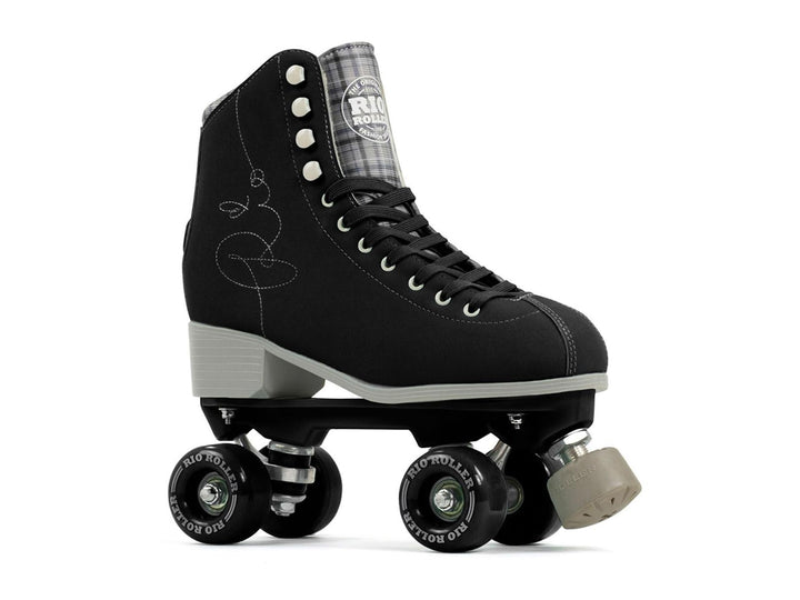 Rio Roller Signature Adults Rollschuhe UK 4 / EU 37 Schwarz, UK 4 / EU 37 Schwarz