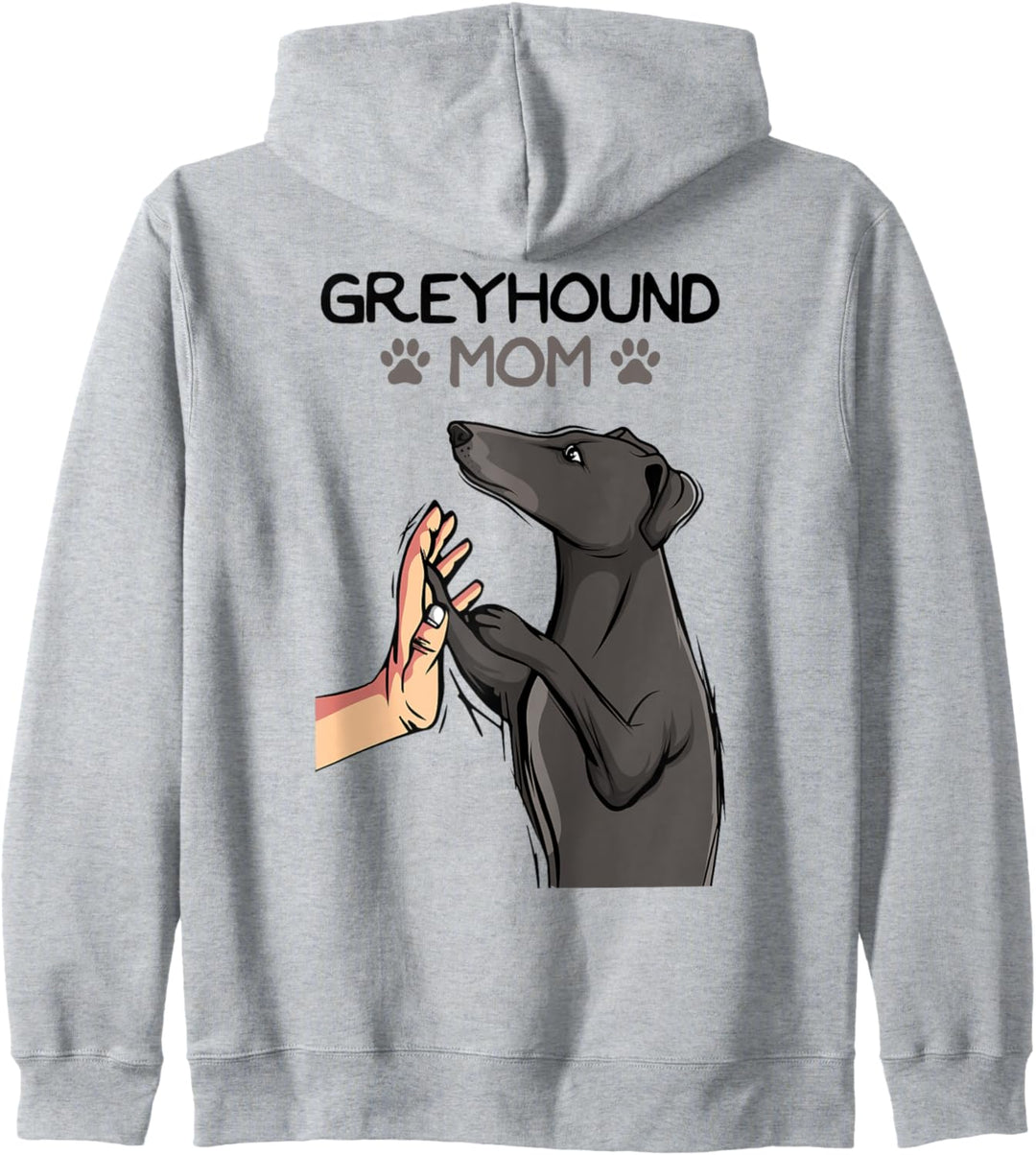 Windhund Greyhound Mom Hunde Frauchen Damen Kapuzenjacke