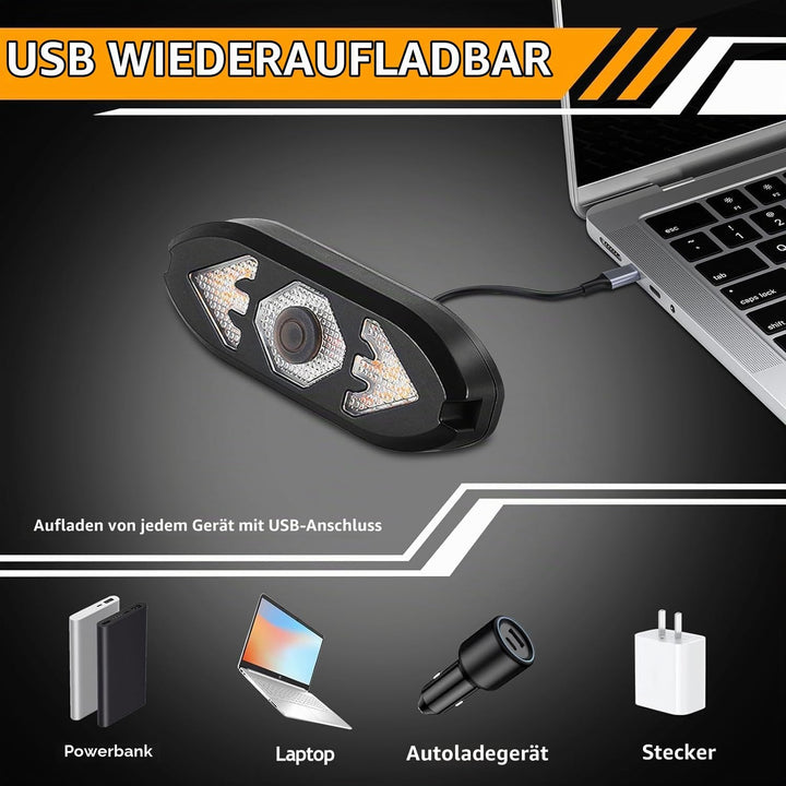 Fahrrad Blinker mit Fernbedienung LINISME Fahrrad Hecklicht Wasserdichtes Fahrradrücklicht mit 120db