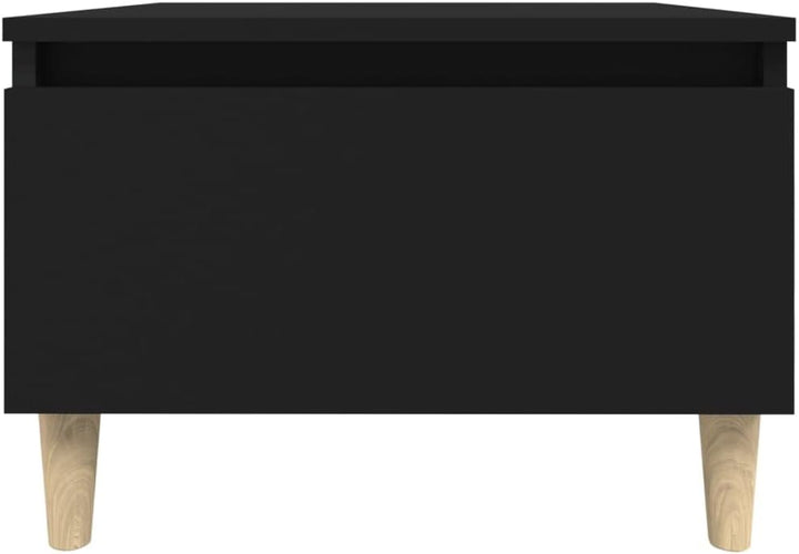 FIRBNUS Beistelltische 2 STK. Schwarz 50x46x35 cm Beistelltisch Klein Beistelltisch Sofa Beistelltis