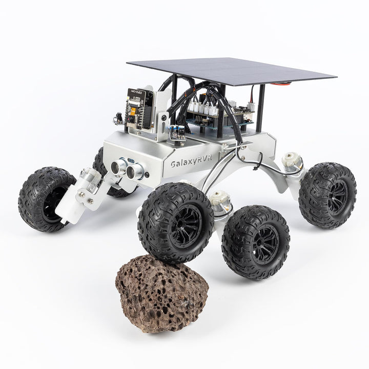 SUNFOUNDER GalaxyRVR Mars Rover Kit, Smartes Video-Roboterauto-Kit kompatibel mit Arduino mit ESP32