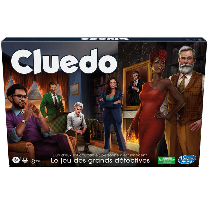 Hasbro Gaming Cluedo Familienspiel für 2 bis 6 Spieler, ab 8 Jahren