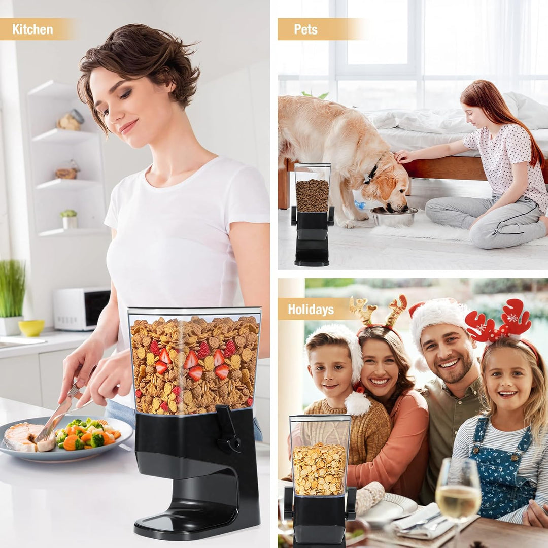 Tokokimo Müslispender, Zerkleinert Keine Cerealien Beim Ausgeben, 3,2L Cereal Dispenser & Cornflakes
