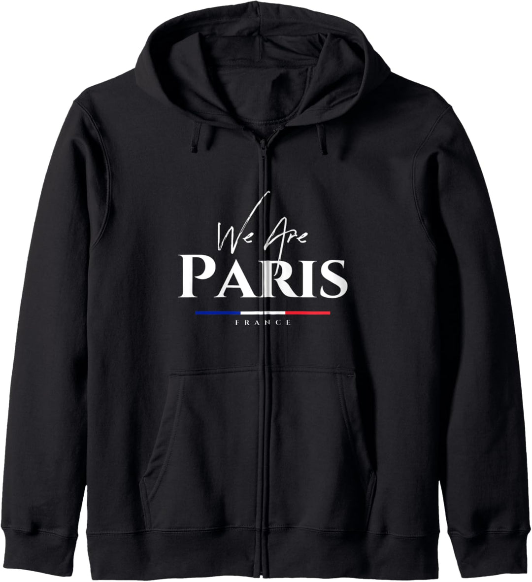 Enjoy Paris France Quotes Graphic Tees, We Love Paris Kapuzenjacke