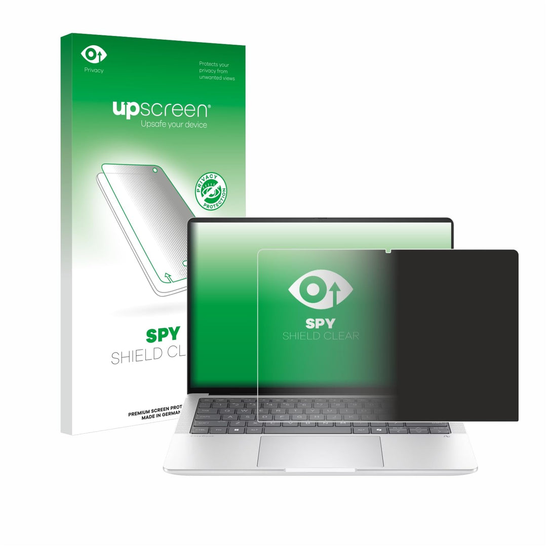 upscreen Anti-Spy Blickschutzfolie für HP EliteBook X G1a 14" Made in Germany, Privacy Screen Displa