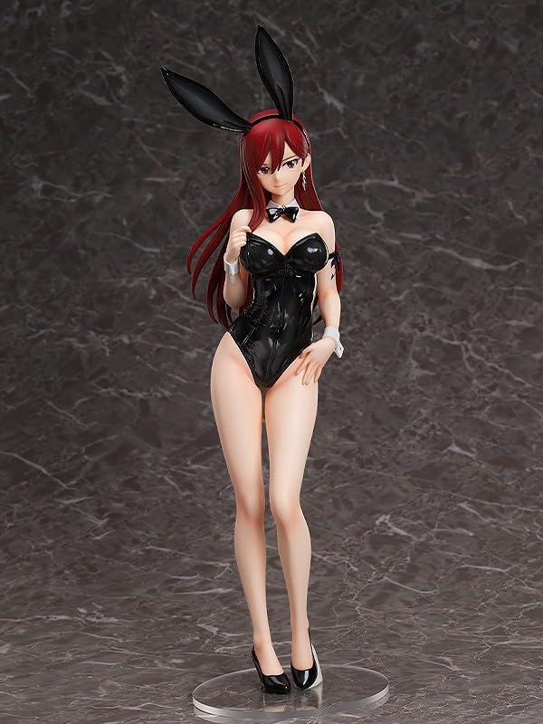 Freeing - Fairy Tail Erza Scarlet 1/4 PVC Figure Bare Leg Bunny Version (Mr)