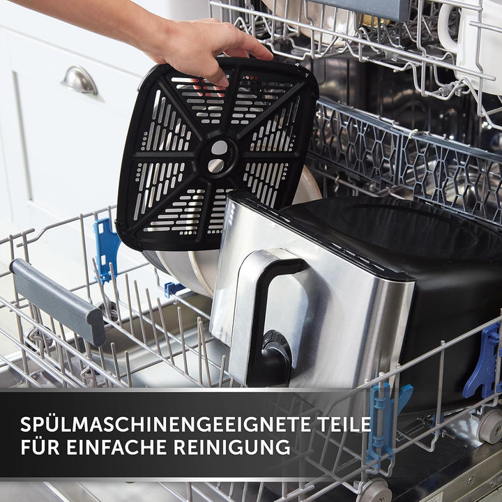 Breville Heissluftfritteuse Halo Flexi, 9L (Design compact), Black 9L (Kompaktes Design), 9L (Kompak