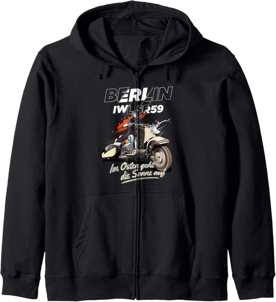 Berlin Roller IWL SR59 - Im Osten geht die Sonne auf Kapuzenjacke