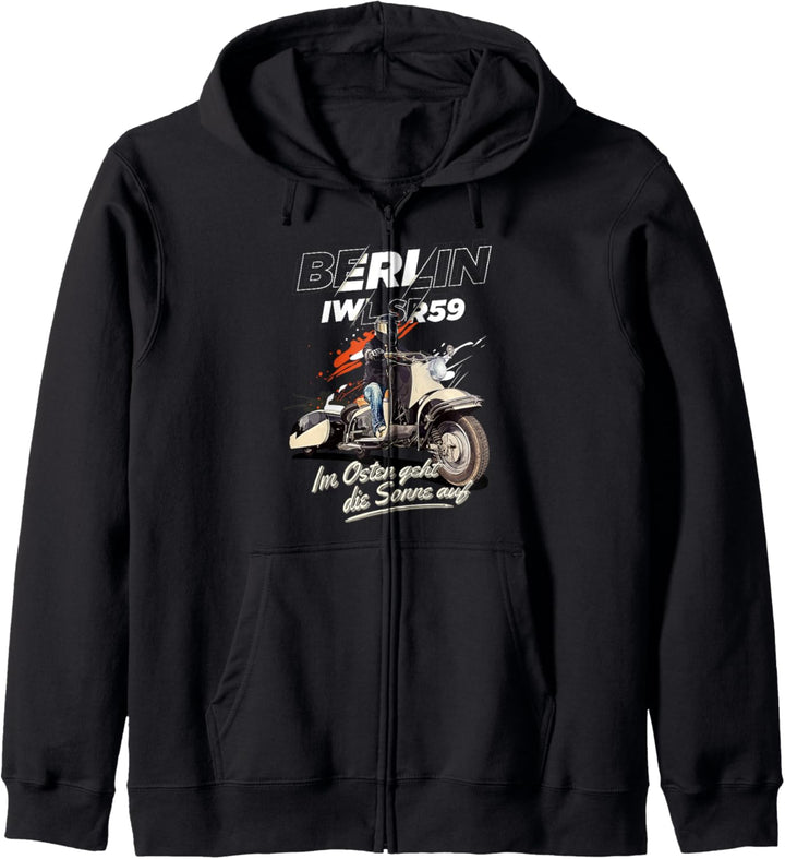Berlin Roller IWL SR59 - Im Osten geht die Sonne auf Kapuzenjacke