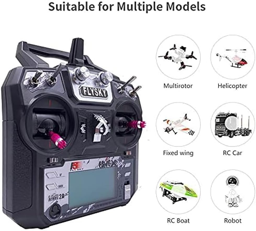 Flysky FS-i6X 10CH 2,4GHz AFHDS RC Transmitter mit FS-iA6B Empfänger