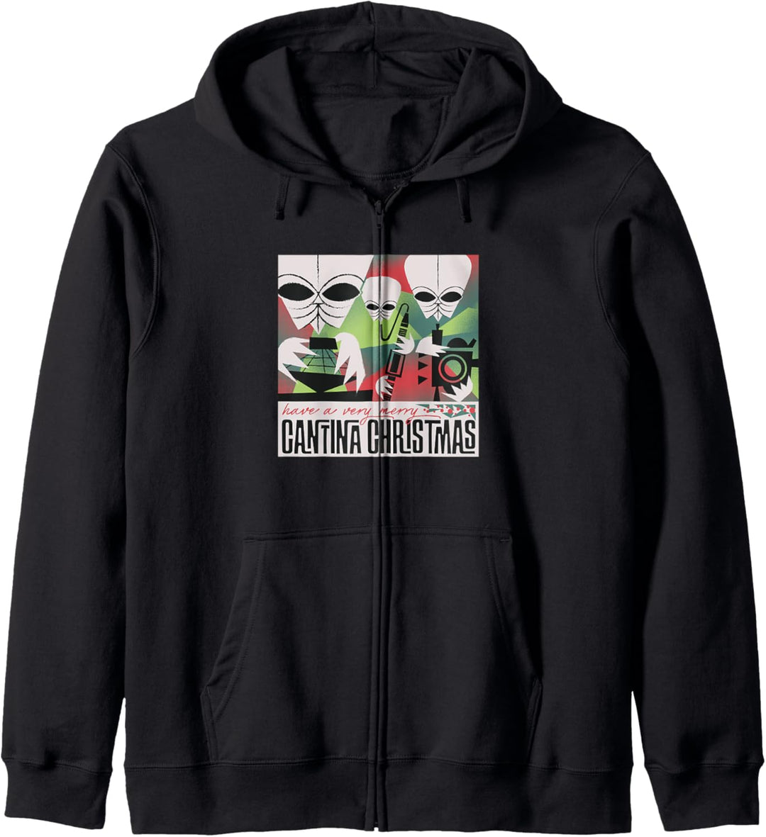 Star Wars Have A Very Merry Cantina Christmas Kapuzenjacke