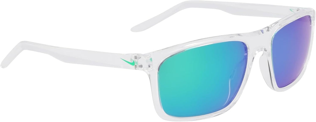 NIKE Fire L P N IU4690X Sonnenbrille – Aktiv rechteckig, 58 mm Objektiv, klar/polargrüner Spiegel
