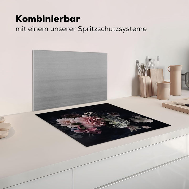Herdabdeckplatte Einteilig Herdabdeckung Abdeckplatte für Ceranfeld Abdeckung Induktionskochfeld Auf
