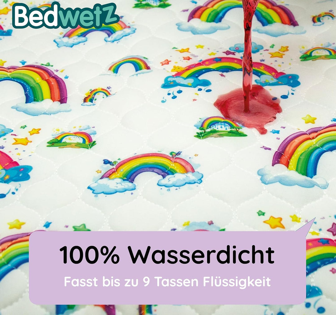 Bedwetz Töpfchen Ausbildung Bett Unterlage | Wásserdicht Matratzenschoner | Bettnässen Blätter | fü