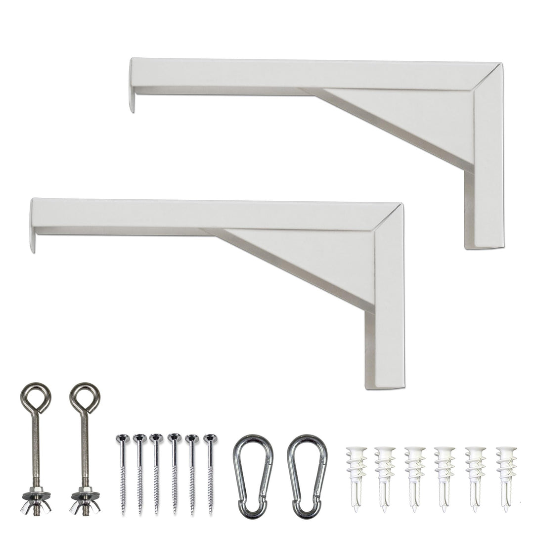 Elite Screens Universal-Projektor-Leinwand, 30,5 cm, Weiss, verstärkte Metallkonstruktion, Wand- ode