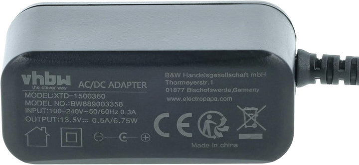 vhbw Netzteil Ersatz für Bosch 2609005140 für Werkzeug, Elektrowerkzeug - 145 cm