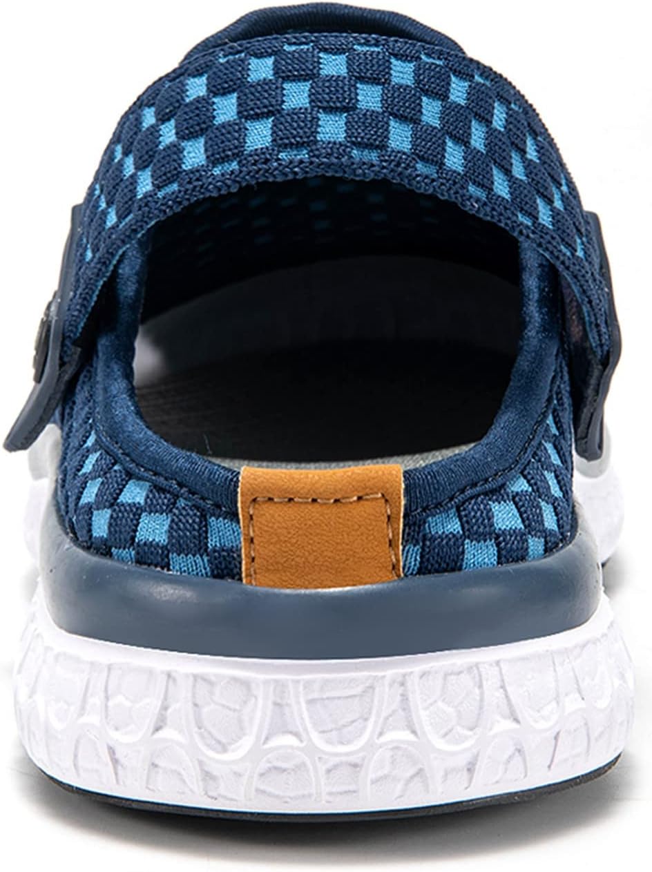 Unisex Clogs Hausschuhe Atmungsaktiv Mesh Pantoletten Sommer Beach Freizeit Schuhe rutschfest Weiche