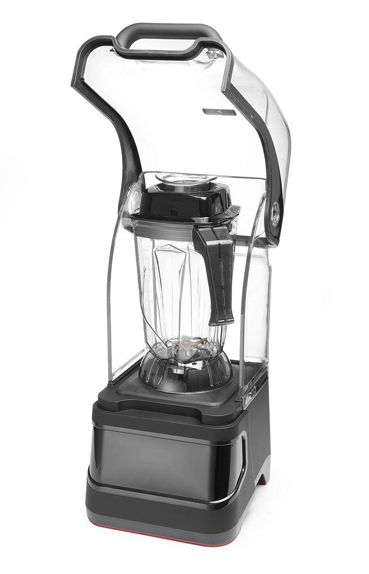 HENDI Standmixer BPA-frei, Touch, mit schalldämmender Schutzhaube, Inkl. 2,5 Liter-Kanne, temperatur