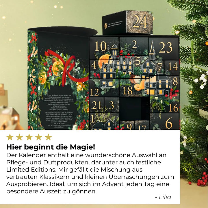 Yves Rocher Kosmetik & Beauty Adventskalender - Geschenk mit 24 Überraschungen: Gesichtspflege, Make