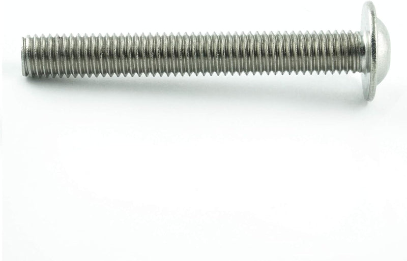 Eisenwaren2000 | M8 x 20 mm Linsenkopfschrauben mit Innensechskant und Flansch (100 Stück) - ISO 738