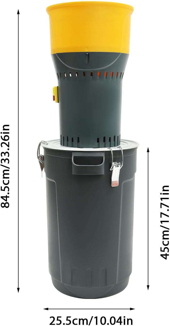 220V 1000W 25L Getreidemühle Elektrisch,mit 5 Siebe,Professionelle Elektrische Getreidemühle für All