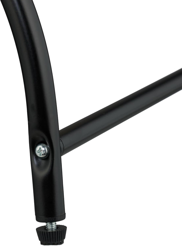 Relaxdays Katzenhängematte stehend, erhöhter Katzenhängesessel, Plüsch, HBT 25x45x42 cm, Katzenbett