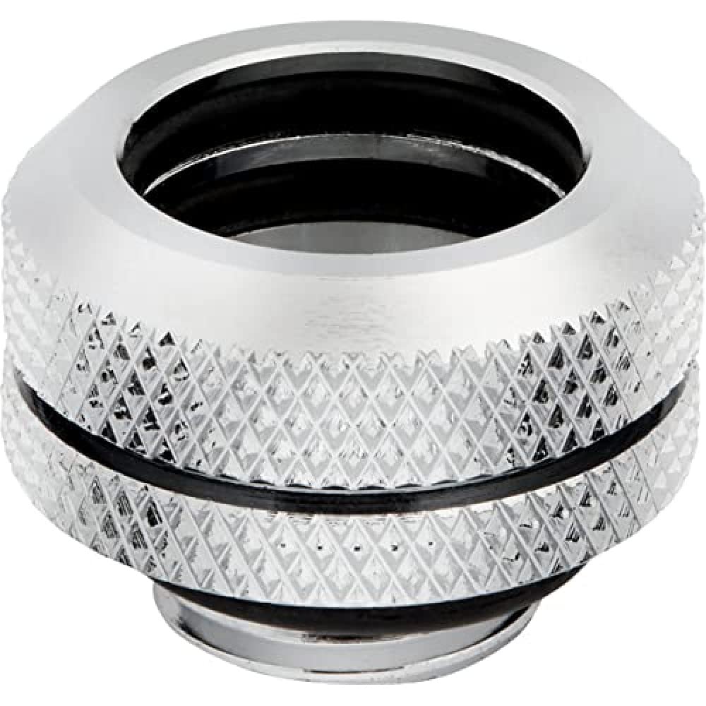 Corsair Hydro X Serie XF Hardline 14mm OD Fittings, Viererpack (G1/4 Zoll BSPP Anschlussgewinde, Sol