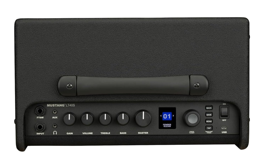Fender Mustang LT40S, 40-Watt 2x4" Guitar Amplifier LT40S (40W) Single, LT40S (40W) Single