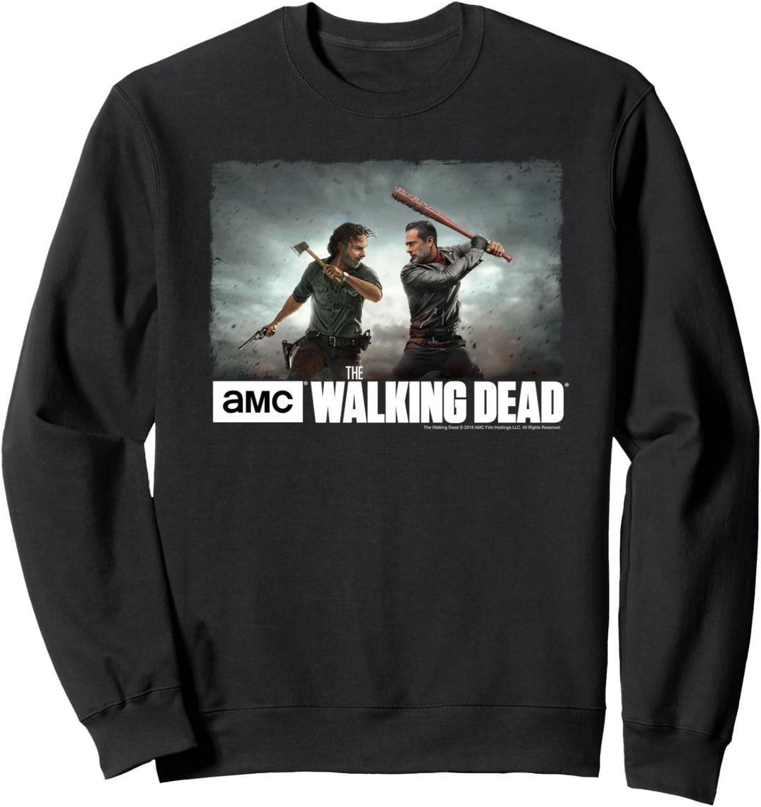 The Walking Dead Rick & Negan Face Off Sweatshirt