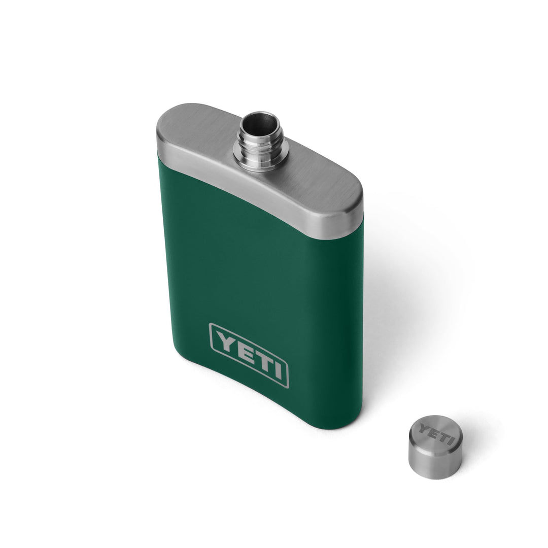 YETI Rambler Flachmann, Black Forest Green, 7 oz (207 ml), Black Forest Green