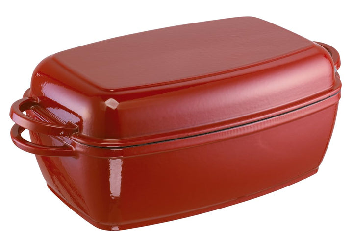 Schulte-Ufer 1664-32 r Multi-Bräter Rustika 32 cm (rot), Rot