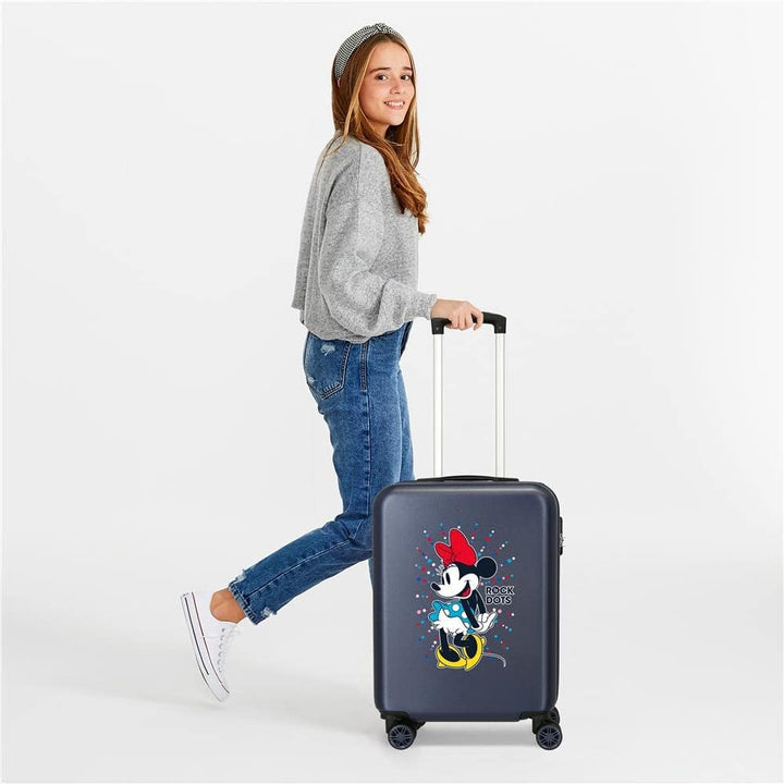 Disney (DIYL9) Minnie Sunny Day Infantil, Blau (Azul) Rock Dots Cabina Blau, Kindermode Cabina Blau