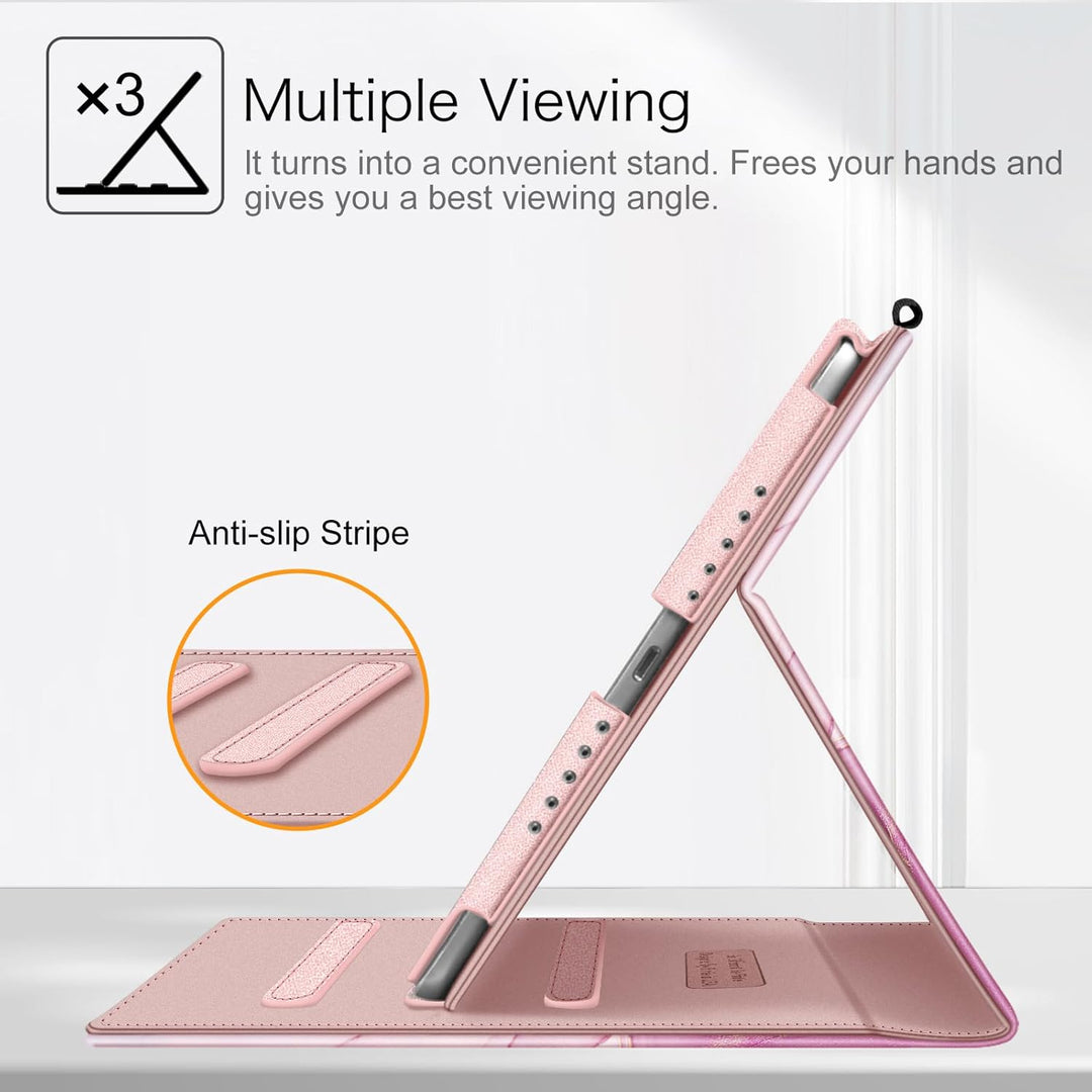 Fintie Hülle für iPad 9.7 Zoll 2018 2017 / iPad Air 2 / iPad Air - [Eckenschutz] Multi-Winkel Betrac