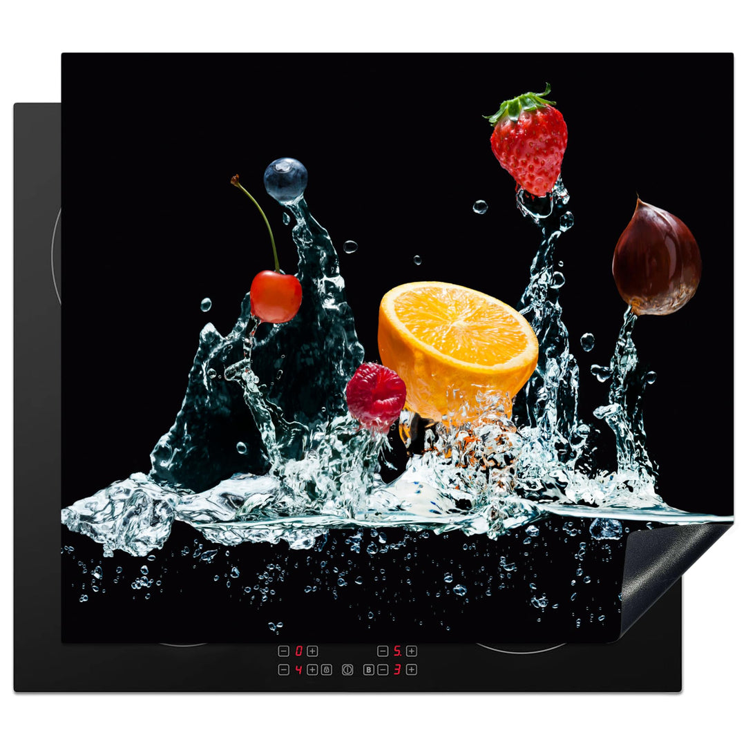 KitchenYeah© Herdabdeckplatte Einteilig Ceranfeld Abdeckplatte Küche Ceranfeldabdeckung Anti Rutsch