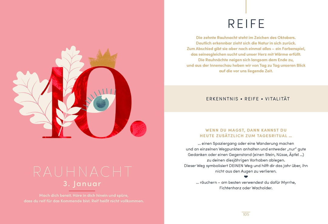 Rauhnächte – 12 Tage nur für dich: Klarheit schaffen, loslassen und Neues wagen, Gebundenes Buch