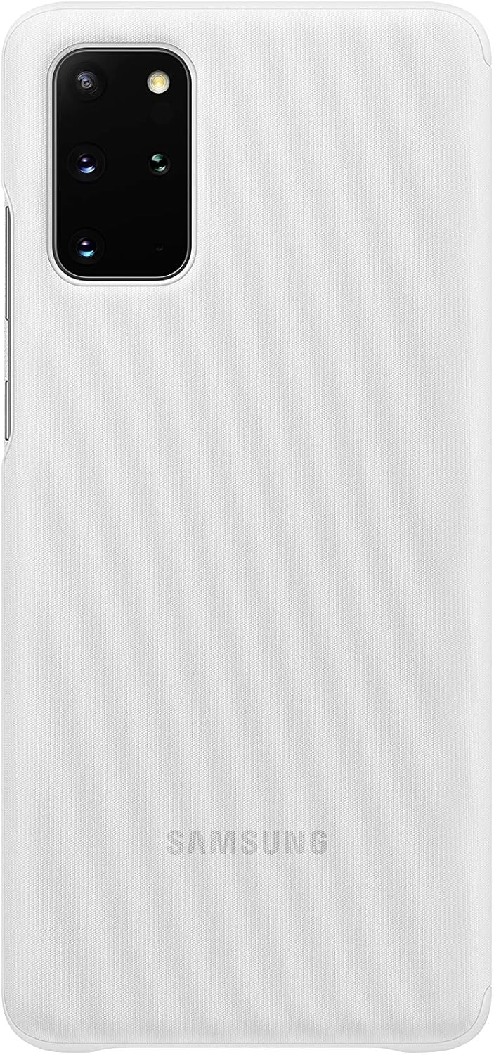 Samsung Clear View Smartphone Cover EF-ZG985 für Galaxy S20+ | S20+ 5G Flip Cover, Handy-Hülle, extr