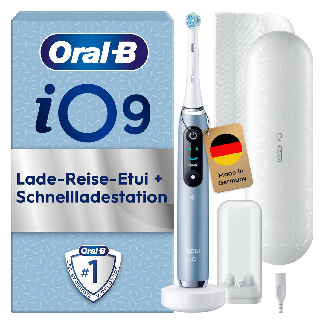 Oral-B iO Series 9 Luxe Edition Elektrische Zahnbürste/Electric Toothbrush, 7 Putzmodi, Zahnpflege,