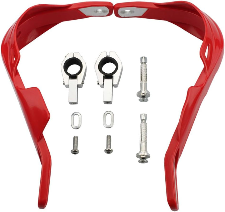 GOOFIT 1"Aluminium-Legierung Lenkerhandbürste Guards Schutzhandschützer Kit Ersatz für Motocross-Mot