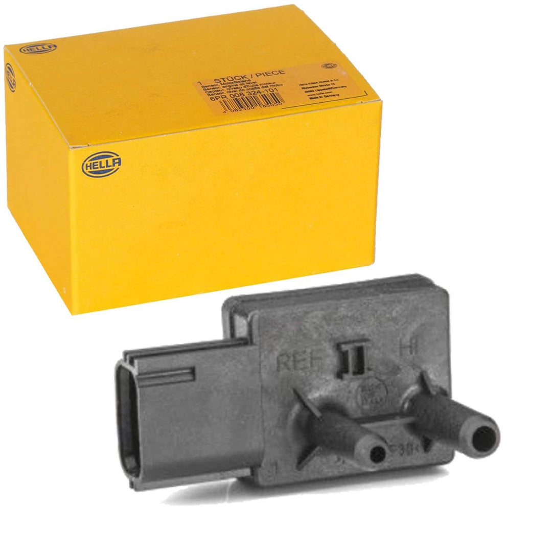 HELLA 6PP 009 409-281 Sensor, Abgasdruck - 3-polig - geschraubt