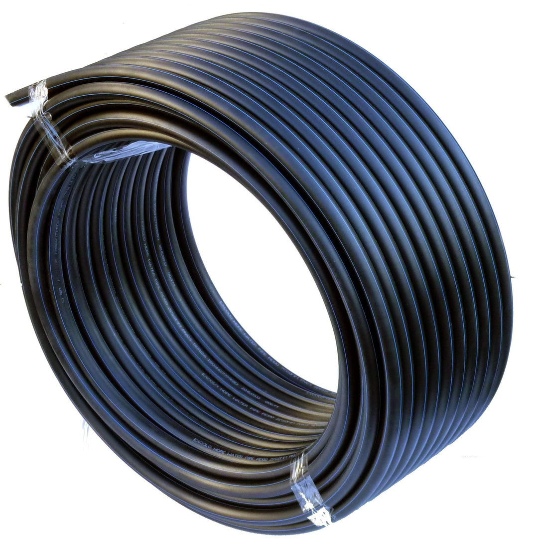 EXCOLO PE Rohr 32 mm x 25 Meter PE-HD Rohr Wasserrohr Wasser Leitung Kunststoffrohr Bewässerung Wass
