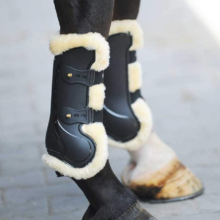 KAVALKADE Hartschalen-Gamaschen "Compete 'n Wool" L Schwarz, L Schwarz