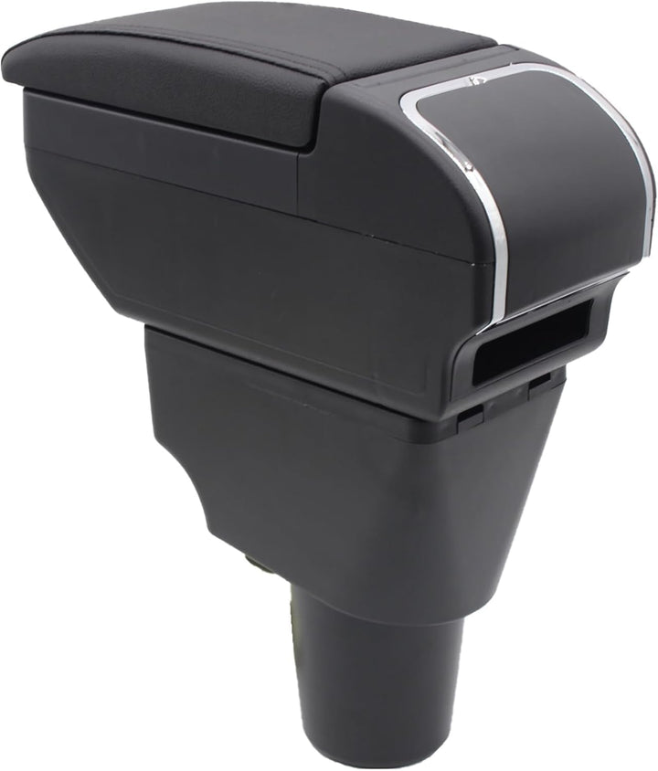 KAERGK Auto Armlehne für Kia Picanto 2006-2019 Doppelschicht Mittelkonsole Grosse Aufbewahrungsbox m
