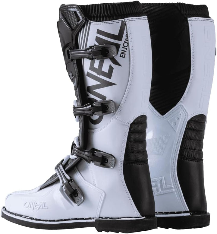 O'NEAL Element Stiefel Herren Stiefel 43 EU Weiss, 43 EU Weiss