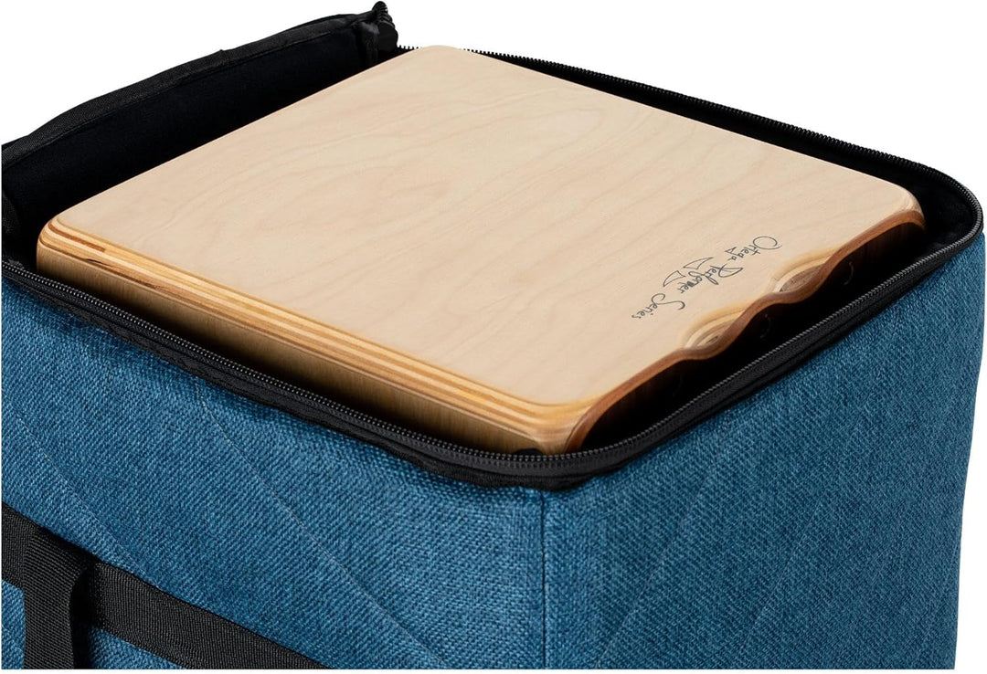 Ortega Guitars Premium Cajon Bags – Percussion Series – Hochwertige Tragetasche für Cajons mit Rucks
