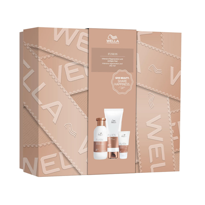 Wella Fusion Geschenkset – Professionelle Haarpflege für geschädigtes Haar von Wella Professionals –