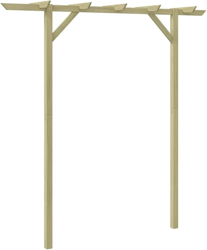 vidaXL Gartenlaube 200 x 40 x 205 cm Holz, 200 x 40 x 205 cm