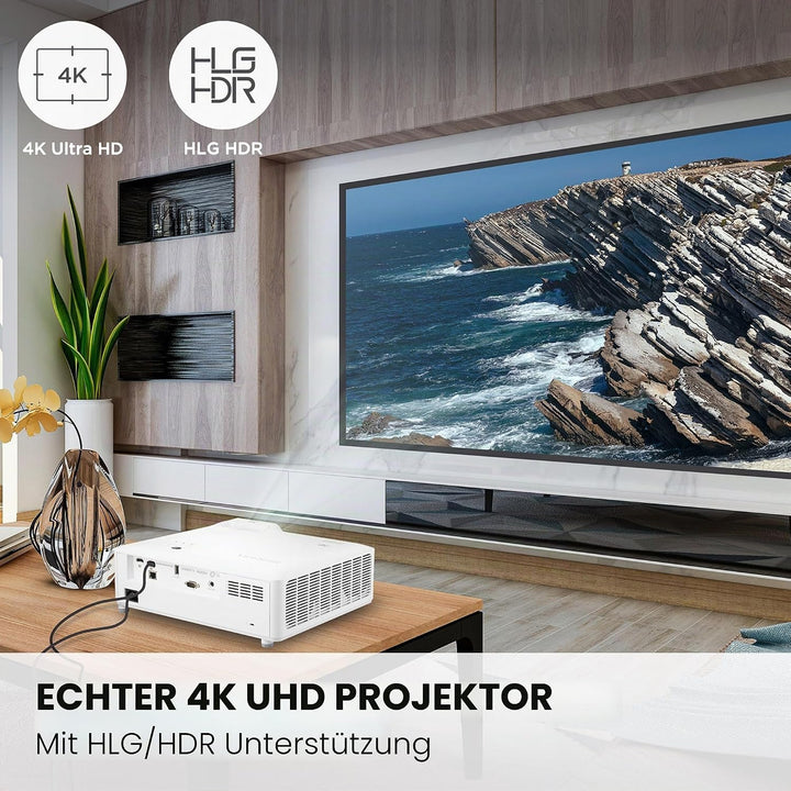Viewsonic Beamer LS901-4K 5500 Lumen UHD Laser DLP
