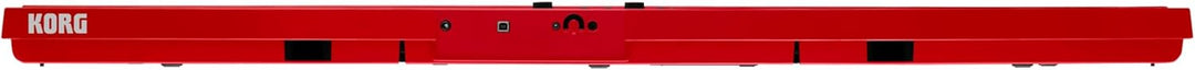 Korg – Liano L1 – Tragbares Digitalpiano mit Hochwertiger Soft-Touch-Tastatur – Metallisches Rot Red