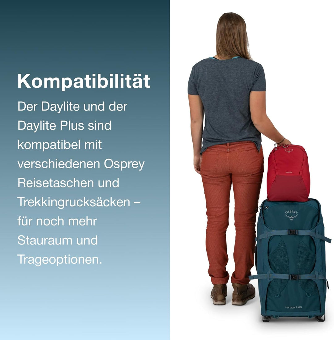 Osprey Unisex Daylite Backpack (1er Pack) Einheitsgrösse Cascade Blue / Latte Brown, Einheitsgrö